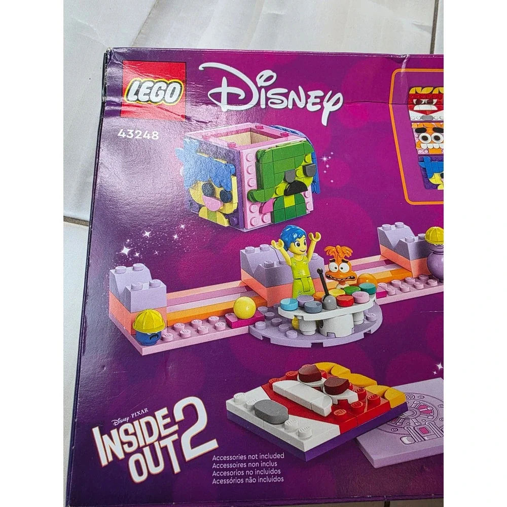 LEGO Disney Pixar Inside Out 2 Mood Cubes 43248 Building Set 394 Pcs Joy Anxiety